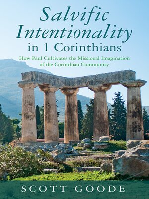 cover image of Salvific Intentionality in 1 Corinthians